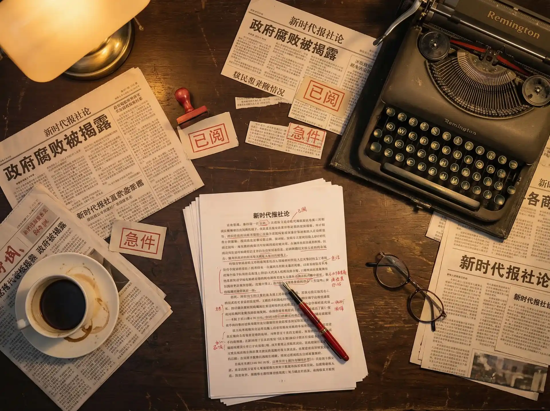 188083路mooc - 报社编辑部工作场景